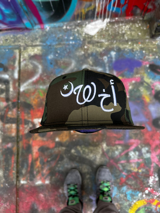 Washington DC Ahki (Camo) Snapback