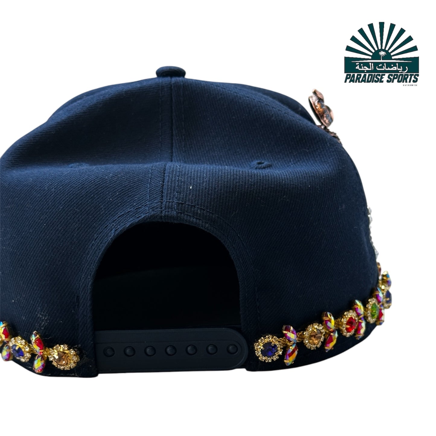 Paradise Sports “NY Ahks Crown” Hand-Jeweled Snapback