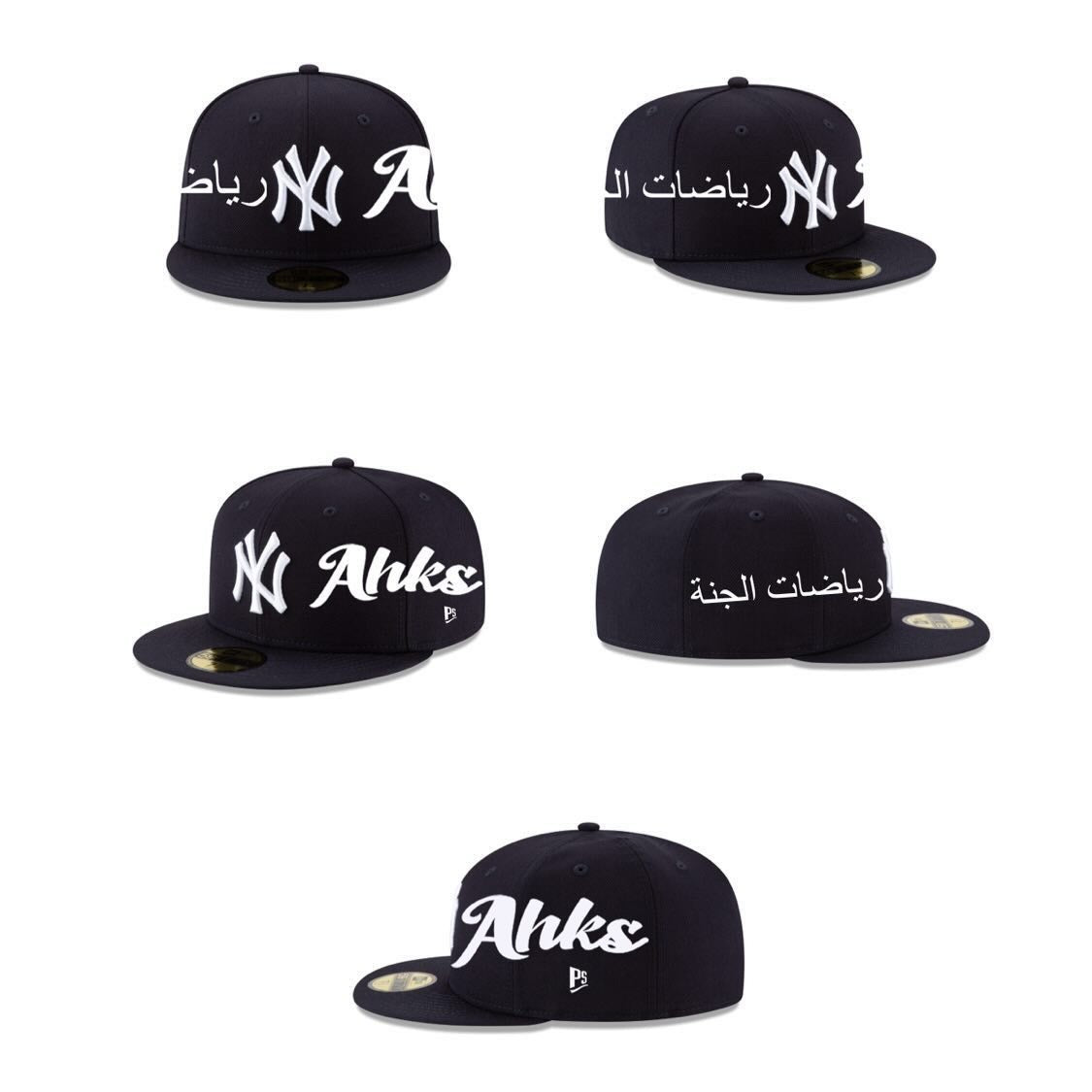 New York Ahks (180 Crown) Snapback