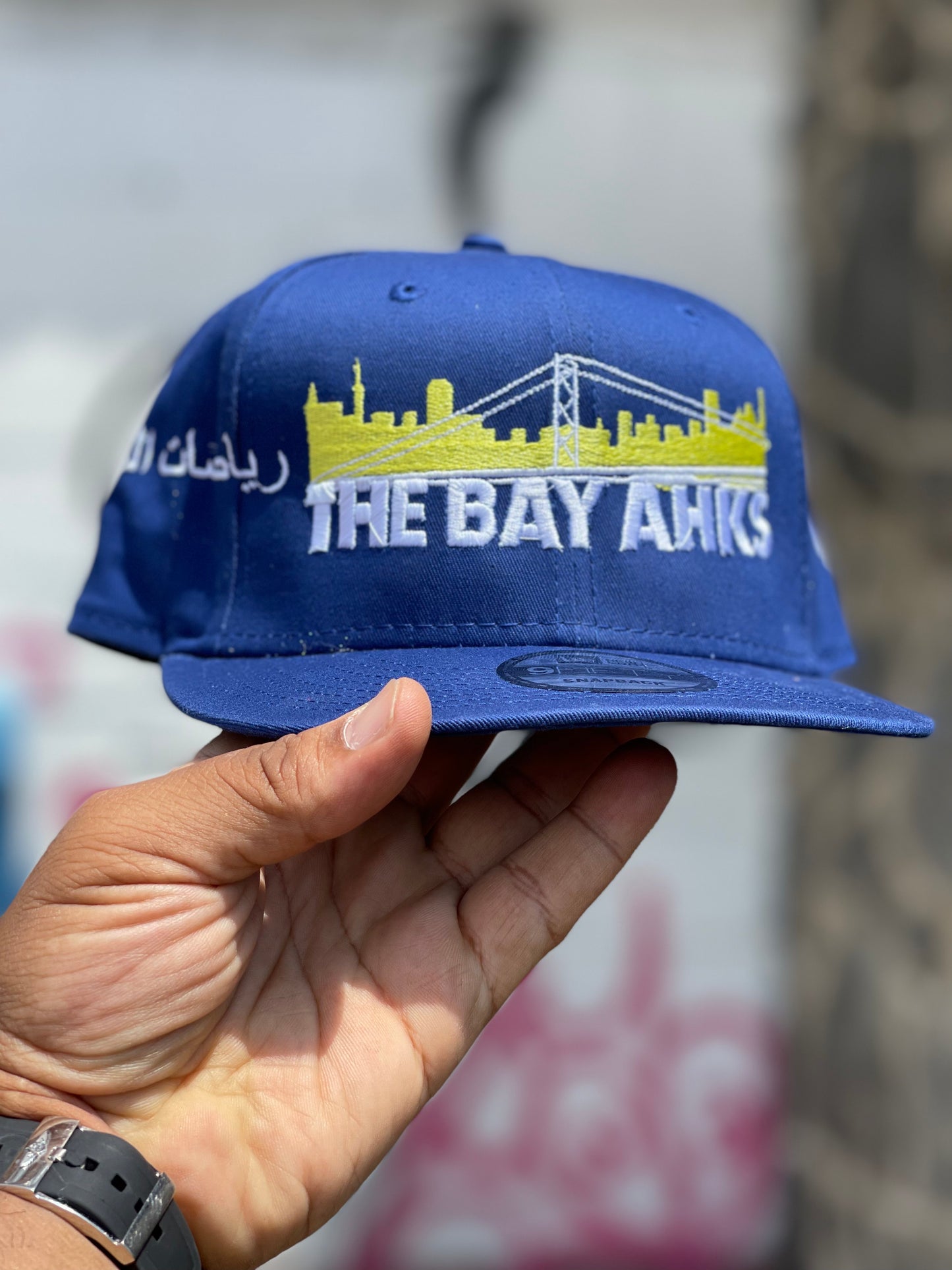 The Bay Ahks (Golden State) Snapback Blackhawks version