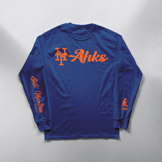 New York Ahks Longlseeve Tee (METS)